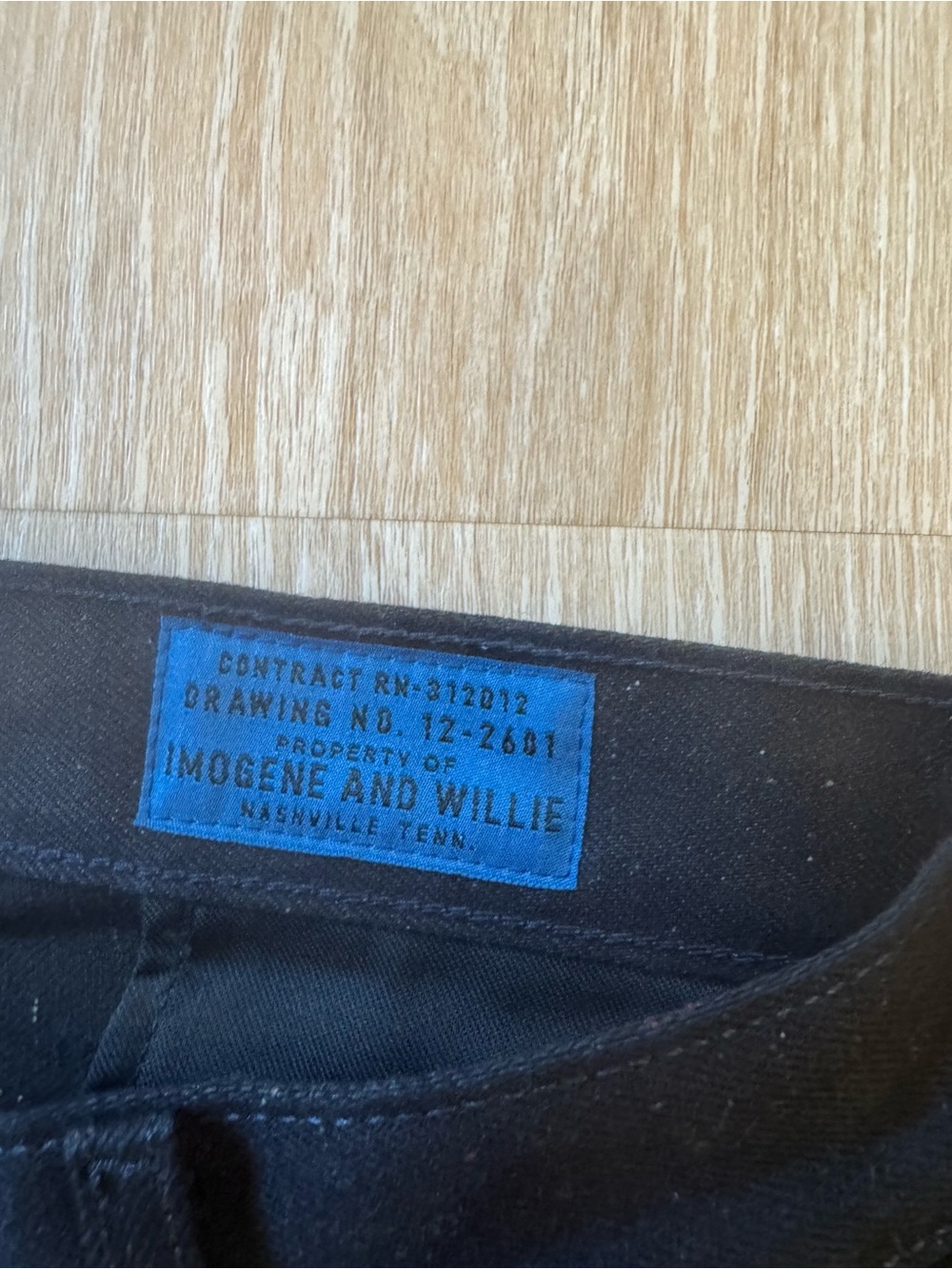 New With Tags. Imogene + Willie Oscar Black Indigo Nep. Size 31 - Picture 3 of 10